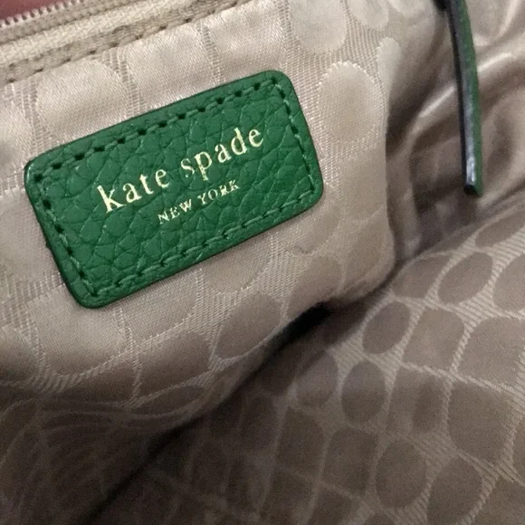 Kate Spade Green Leather Tote Bag - Picture 11 of 11